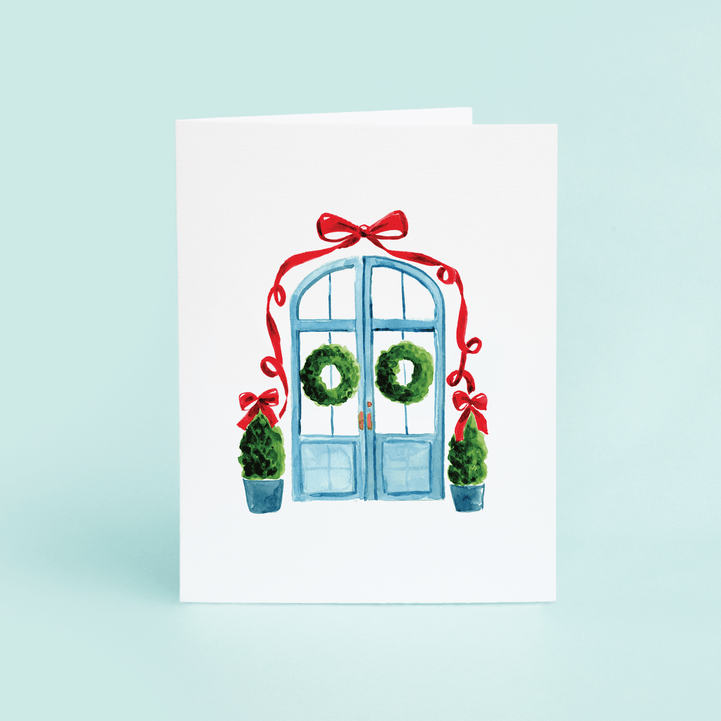 Christmas Doors - themonogram manor