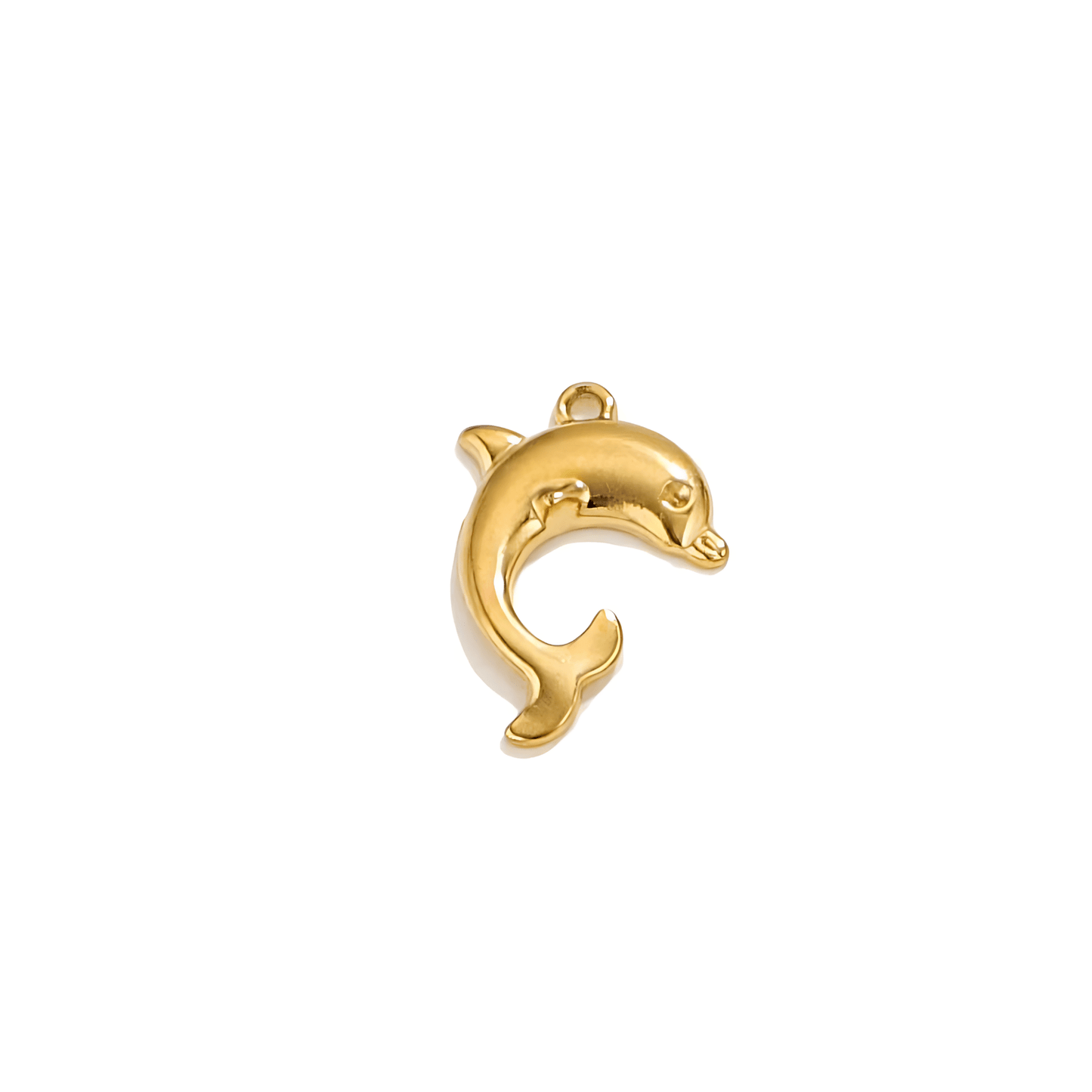 Golden Leap Dolphin Charm ~ Deep South Originals - themonogram manor