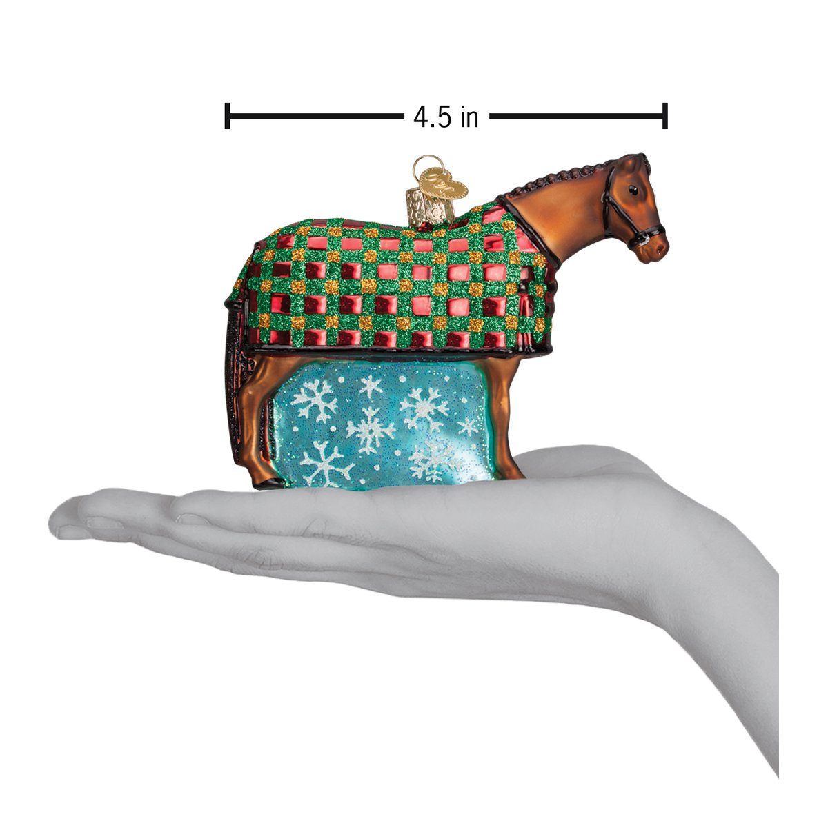 Snowflake Horse Ornament - themonogram manor