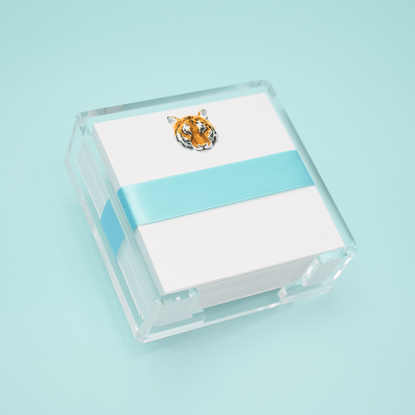 Tiger Face Square Desk Set - themonogram manor