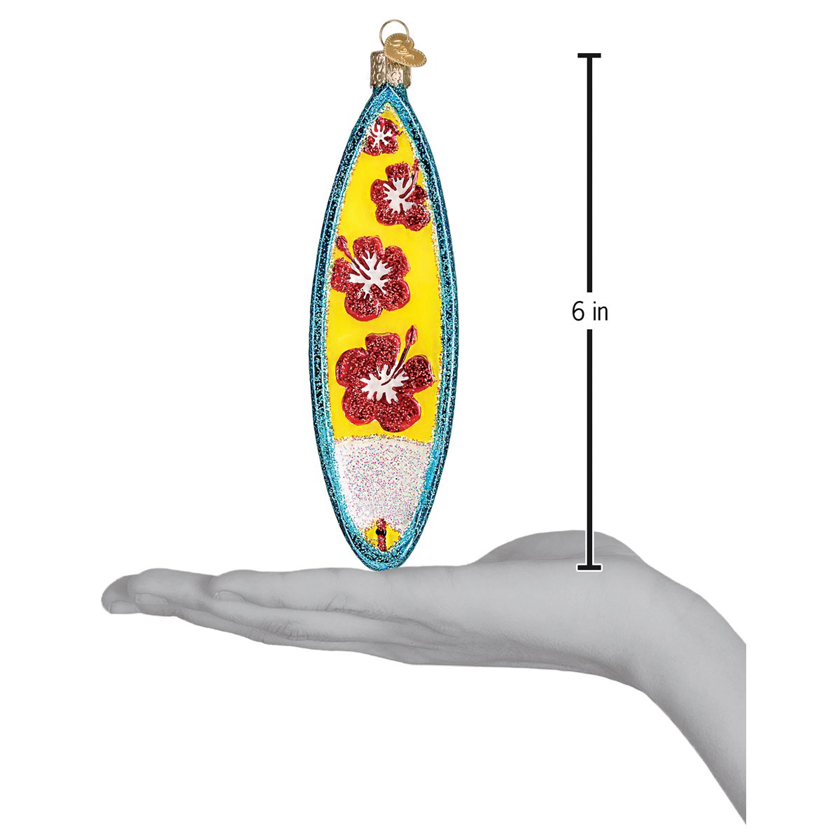Surfboard Ornament - themonogram manor