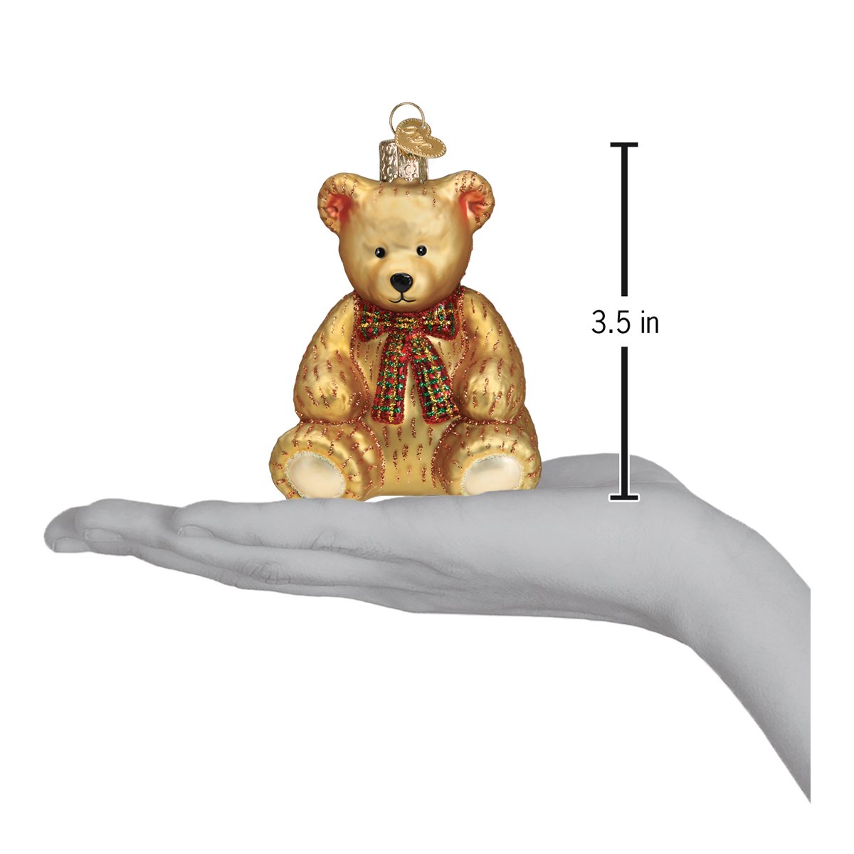 Teddy Bear Ornament - #themonogram manor #