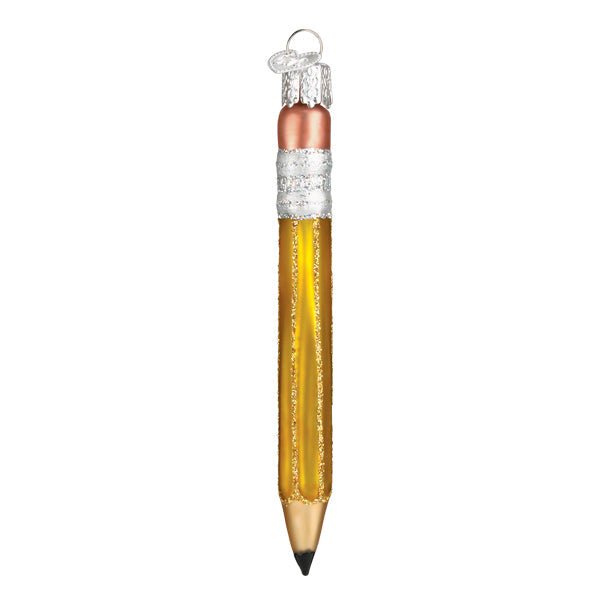 Yellow Pencil Ornament - themonogram manor