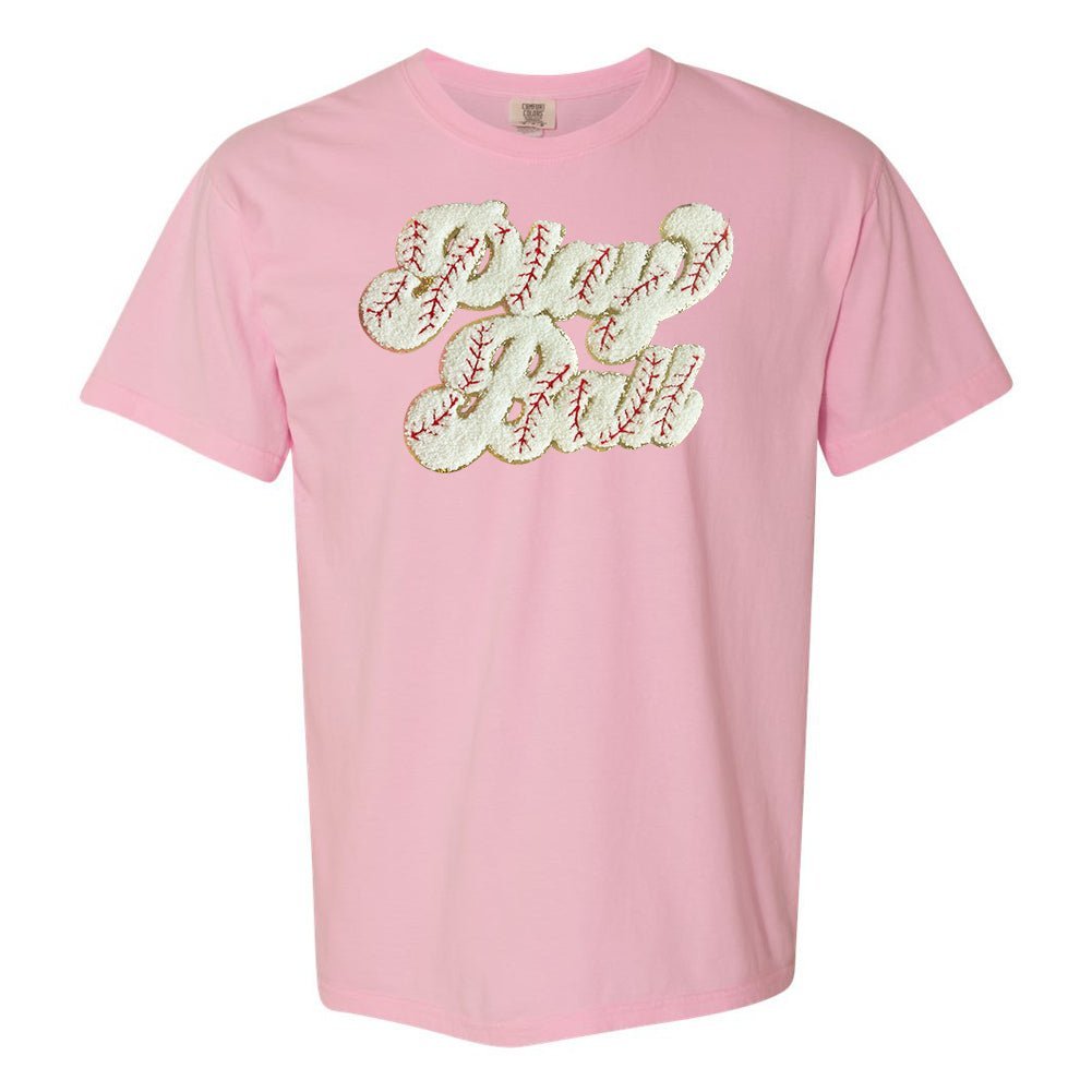 Play Ball Letter Patch T-Shirt - themonogram manor