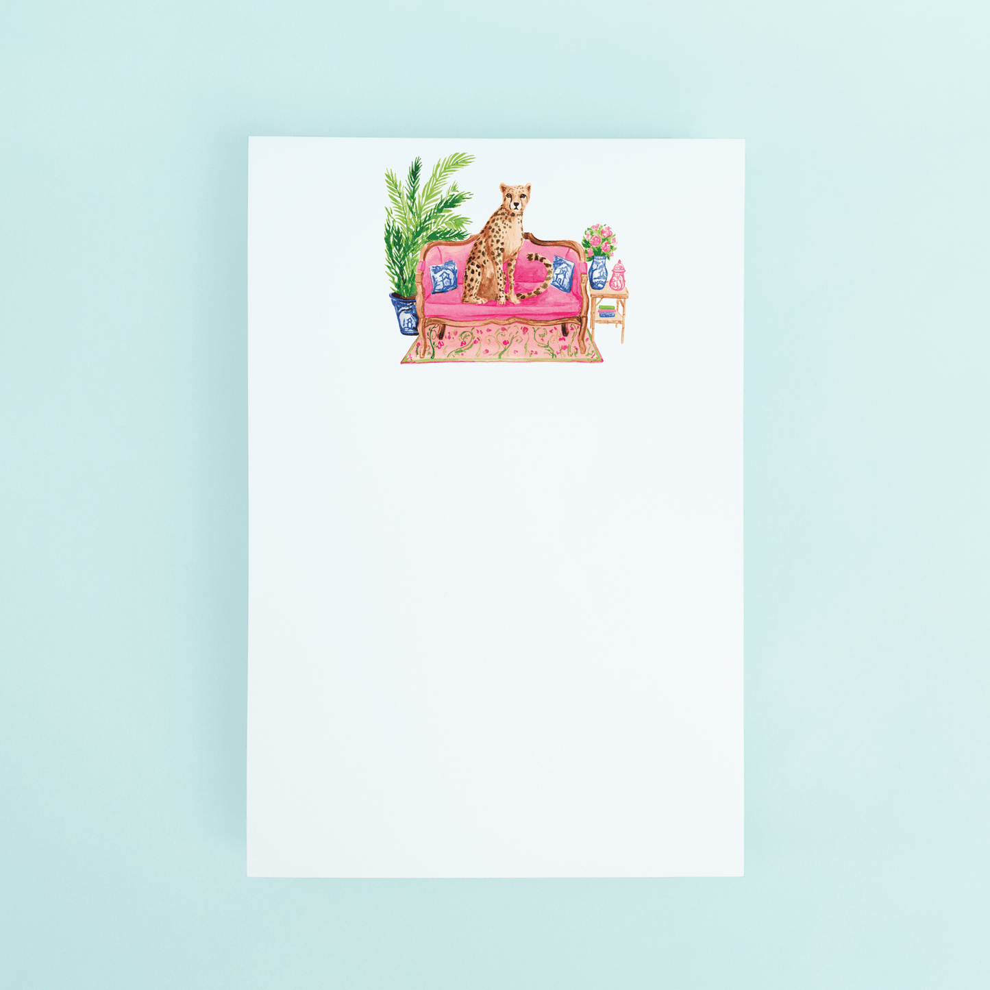 Fancy Cheetah Notepad - themonogram manor