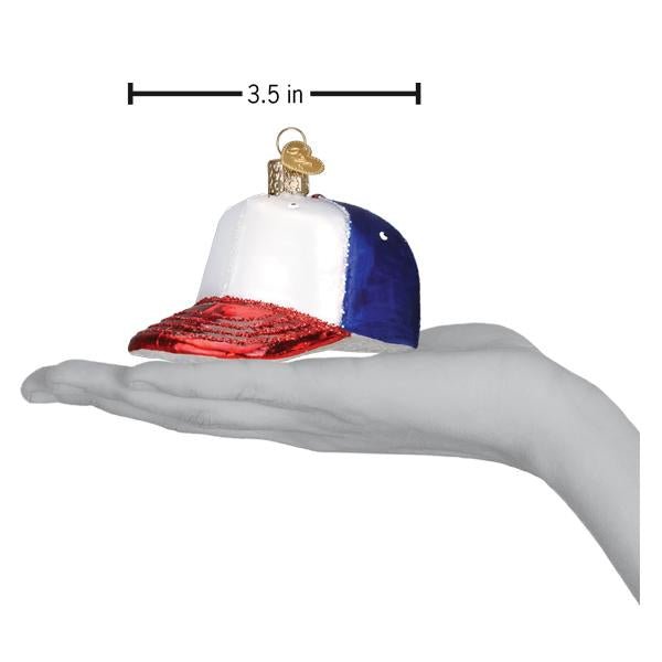 Baseball Cap Ornament - #themonogram manor #