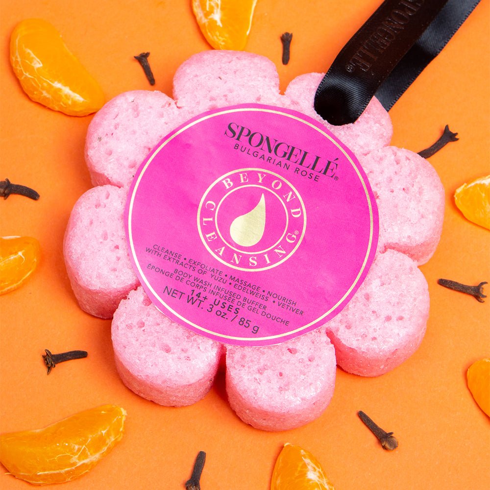 Bulgarian Rose | Wild Flower Bath Sponge - themonogram manor
