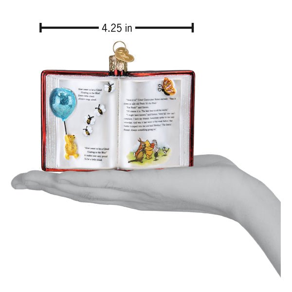 Winnie - the - Pooh Book Ornament - themonogram manor
