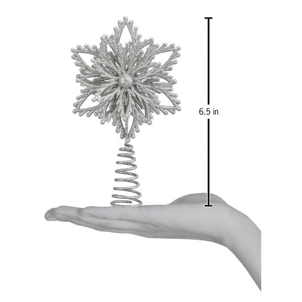 Mini Snowflake Tree Topper - themonogram manor