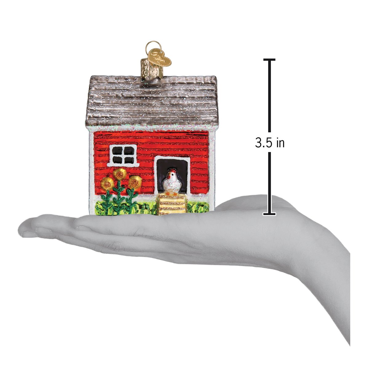 Chicken Coop Ornament - themonogram manor