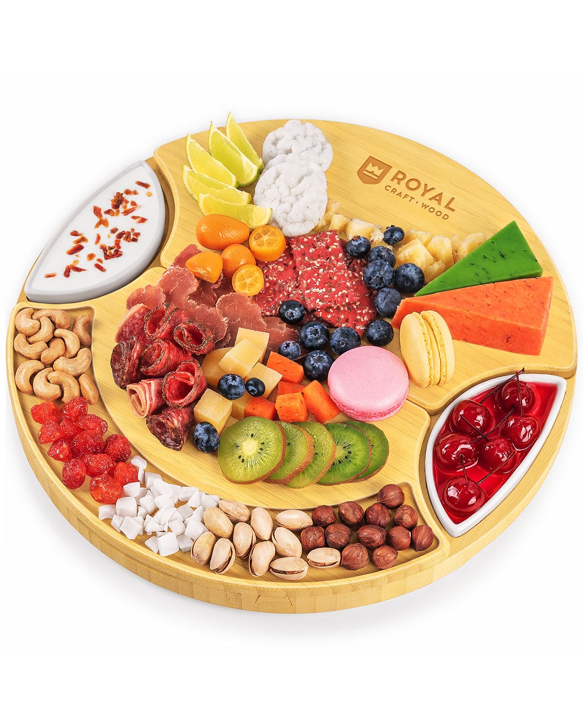 Cheese Board Set, Round - themonogram manor