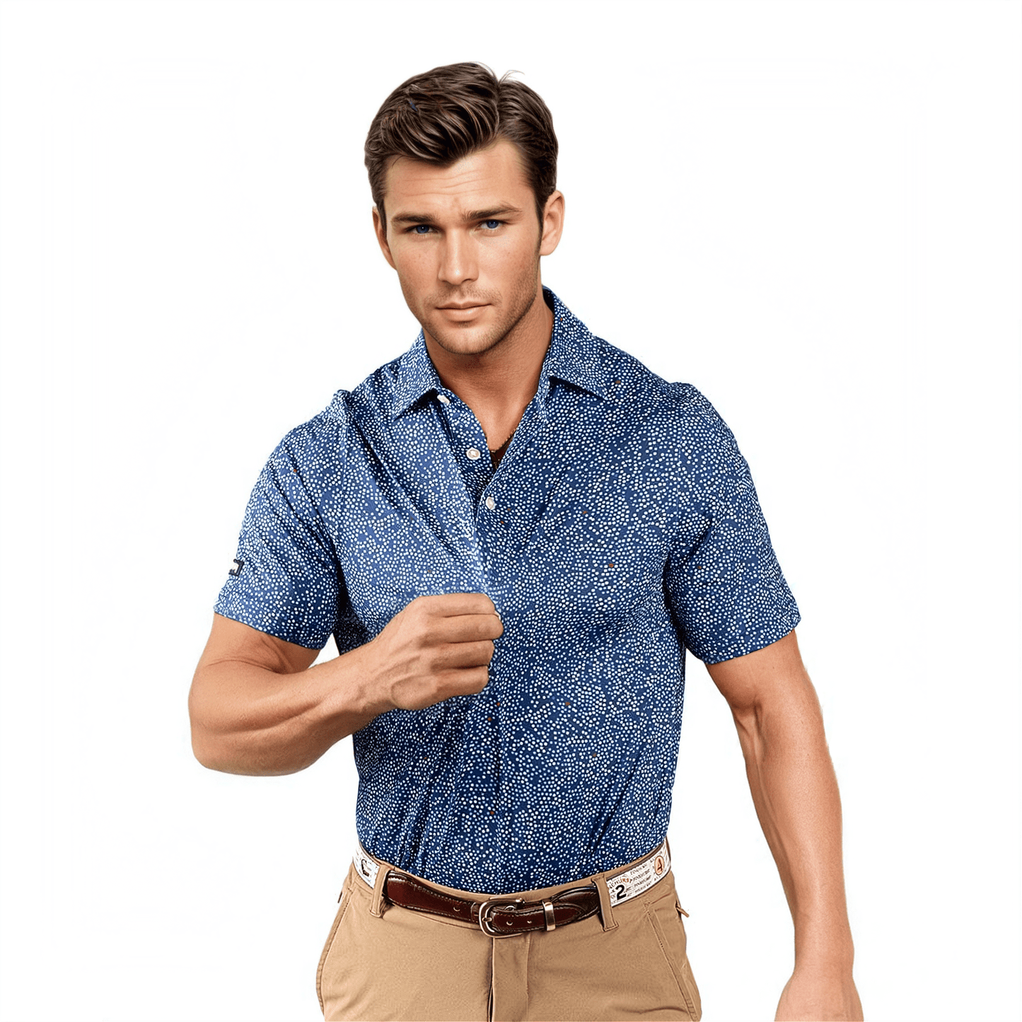 Starry Night Men's Polo - themonogram manor