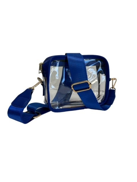 Clear Bag - Blue - themonogram manor