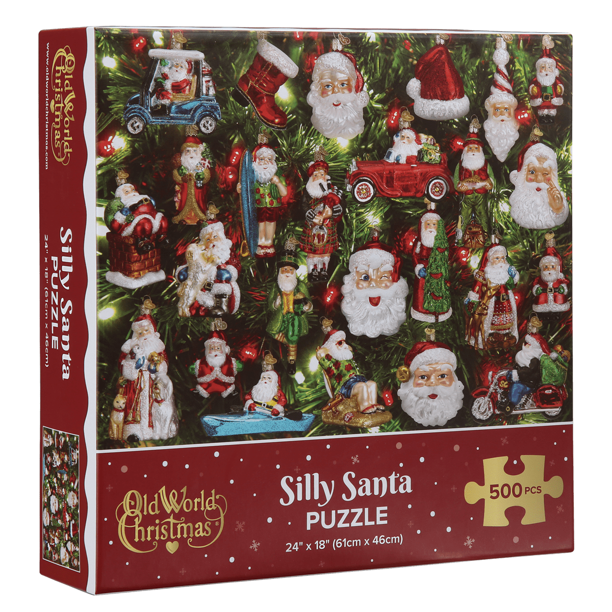 Silly Santa Puzzle - #themonogram manor #