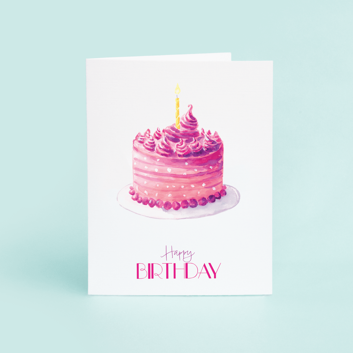Pink Birthday Cake - themonogram manor