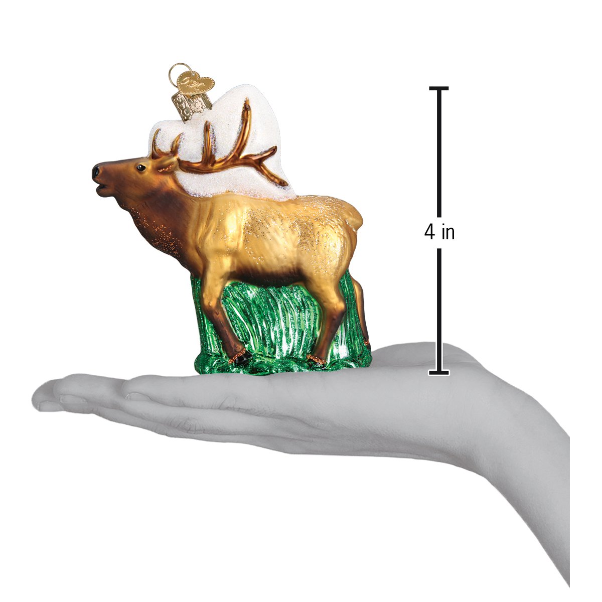 Elk Ornament - themonogram manor