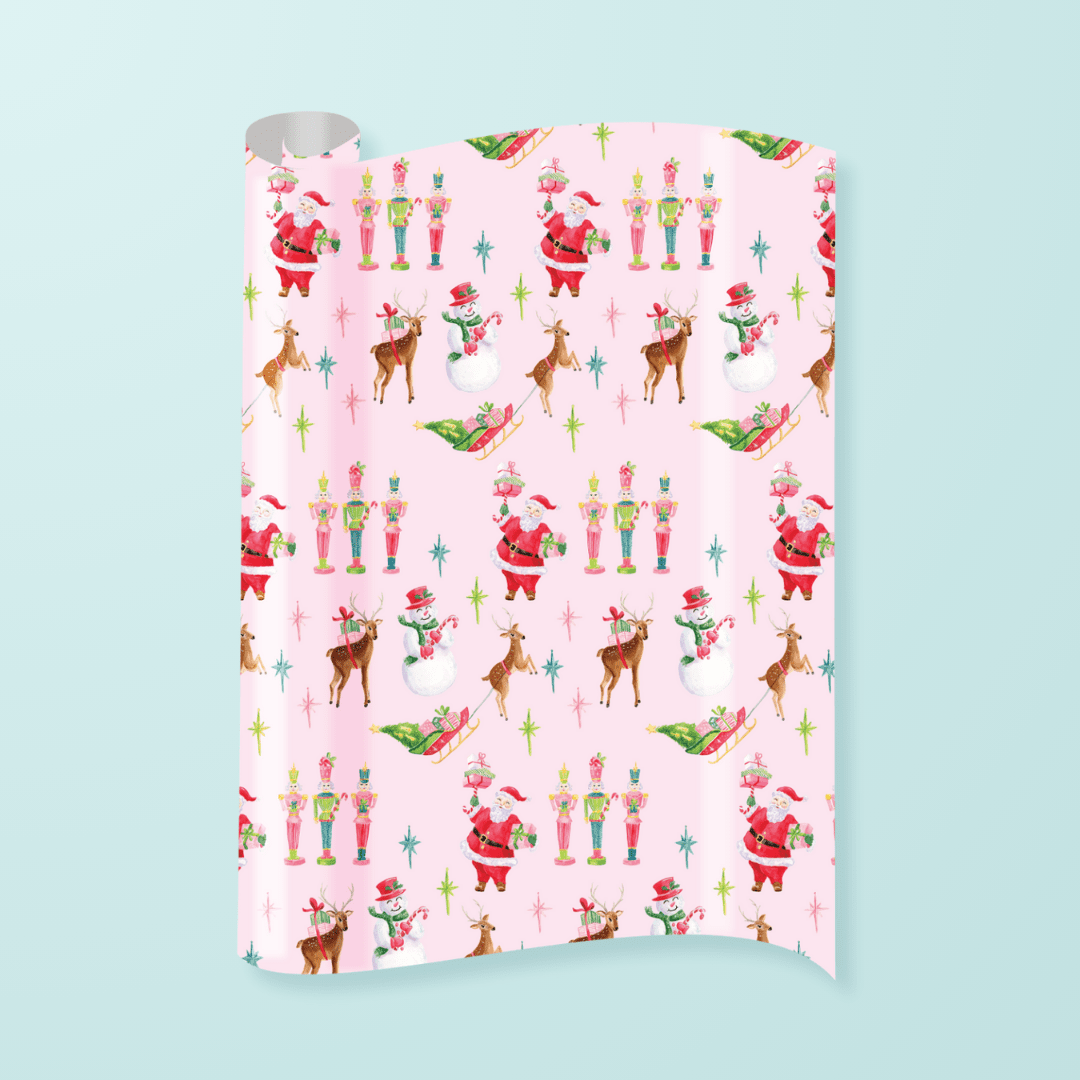 Vintage Holidays Gift Wrap - themonogram manor