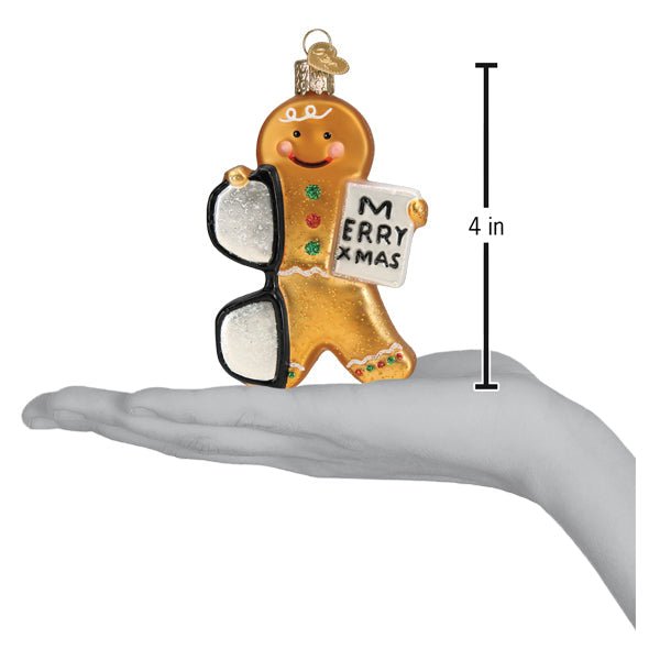 Gingerbread Optometrist Ornament - themonogram manor