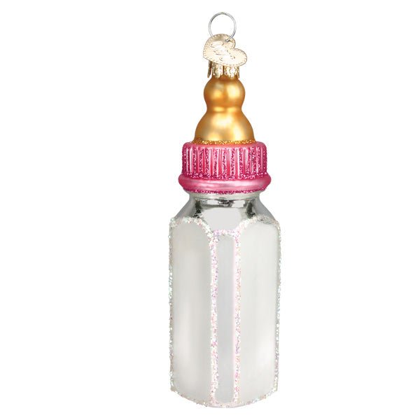 Girl Baby Bottle Ornament - themonogram manor