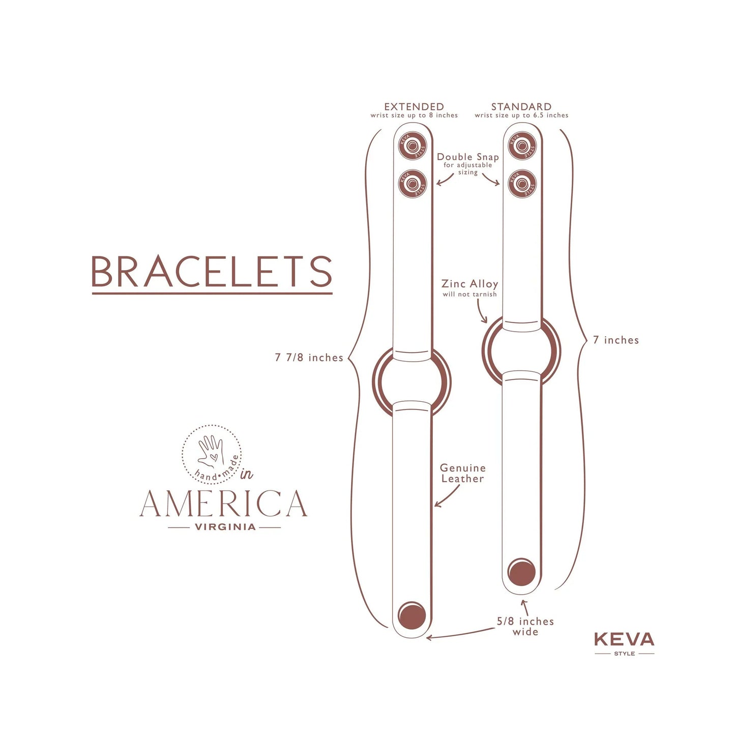 Sunset Leather Bracelet - themonogram manor