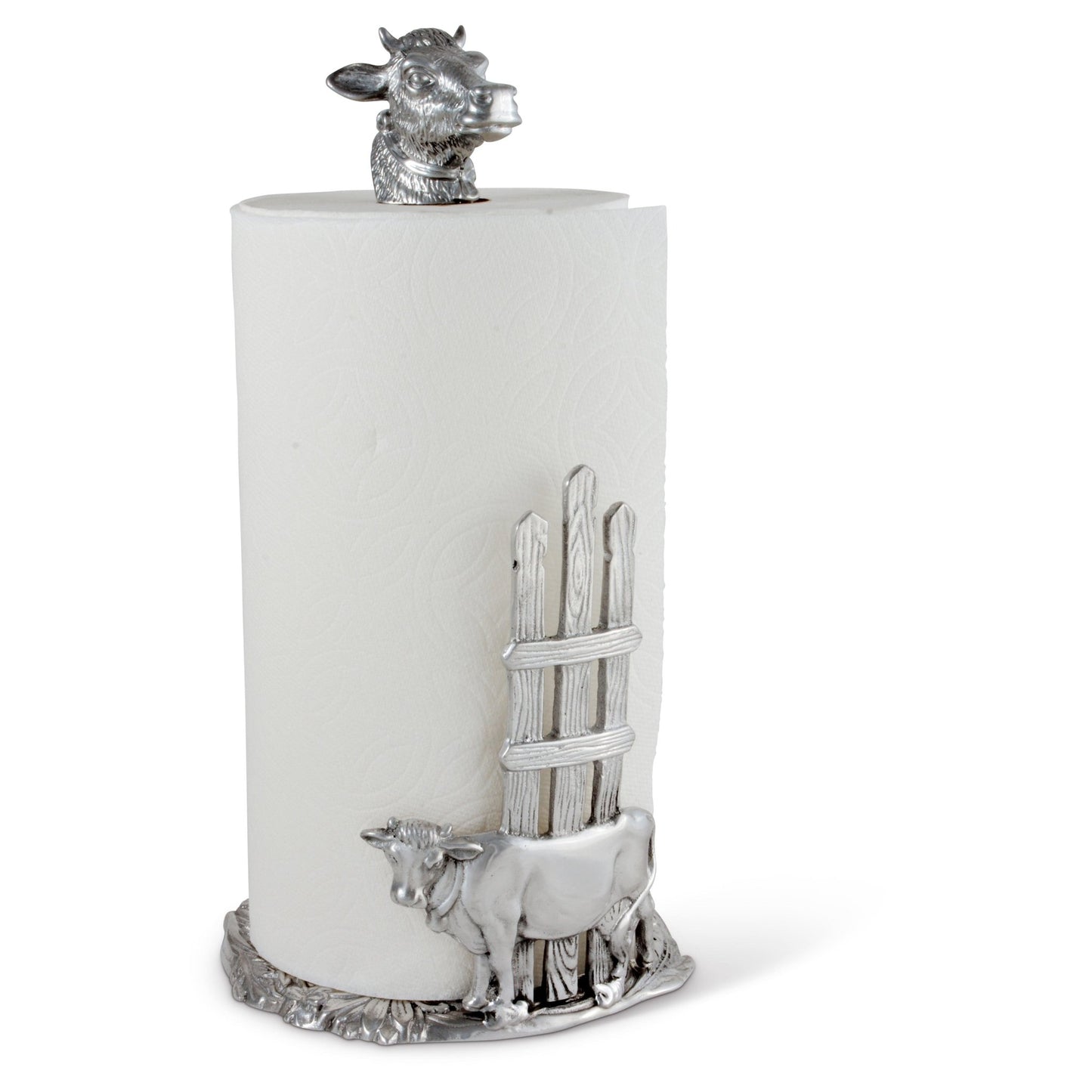 Cow Paper Towel Holder - themonogram manor