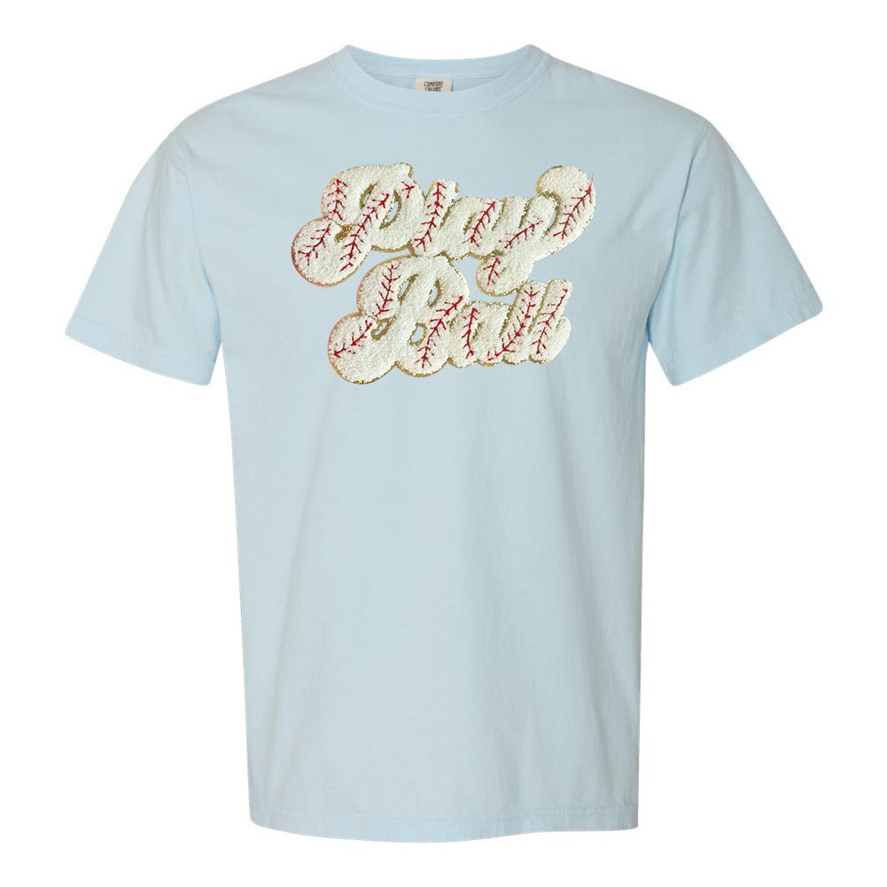 Play Ball Letter Patch T-Shirt - themonogram manor