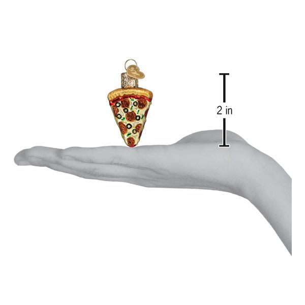 Mini Pizza Slice Ornament - themonogram manor