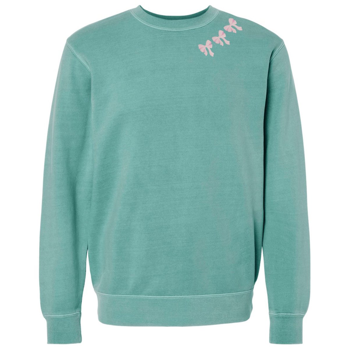 Embroidered 'Bow Collar' Cozy Crew - themonogram manor