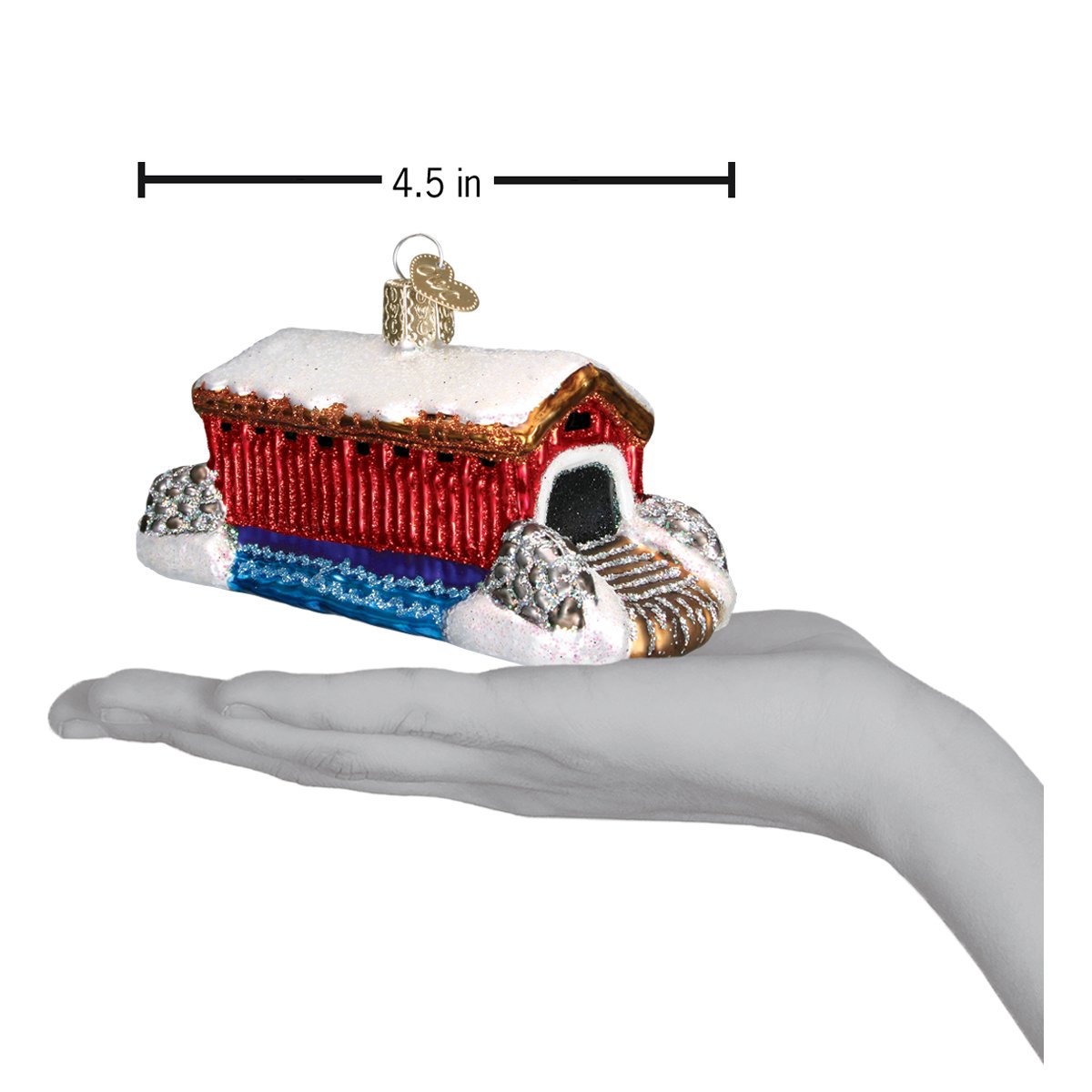 Covered Bridge Ornament - themonogram manor
