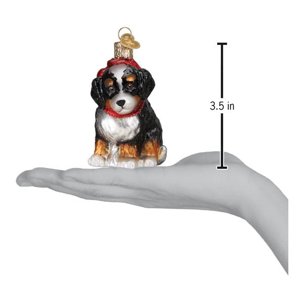 Bernedoodle Puppy Ornament - themonogram manor
