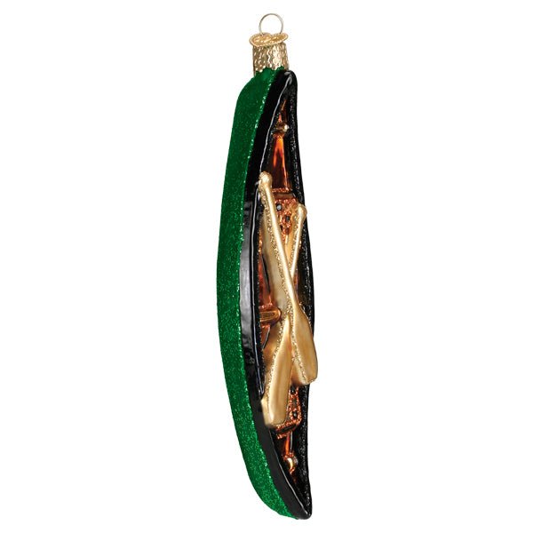Green Canoe Ornament - themonogram manor