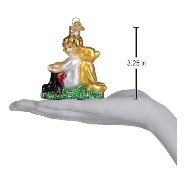 Winnie And Christopher Robin Ornament - themonogram manor