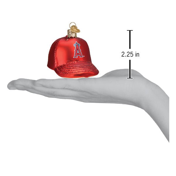 Angels Baseball Cap Ornament - themonogram manor