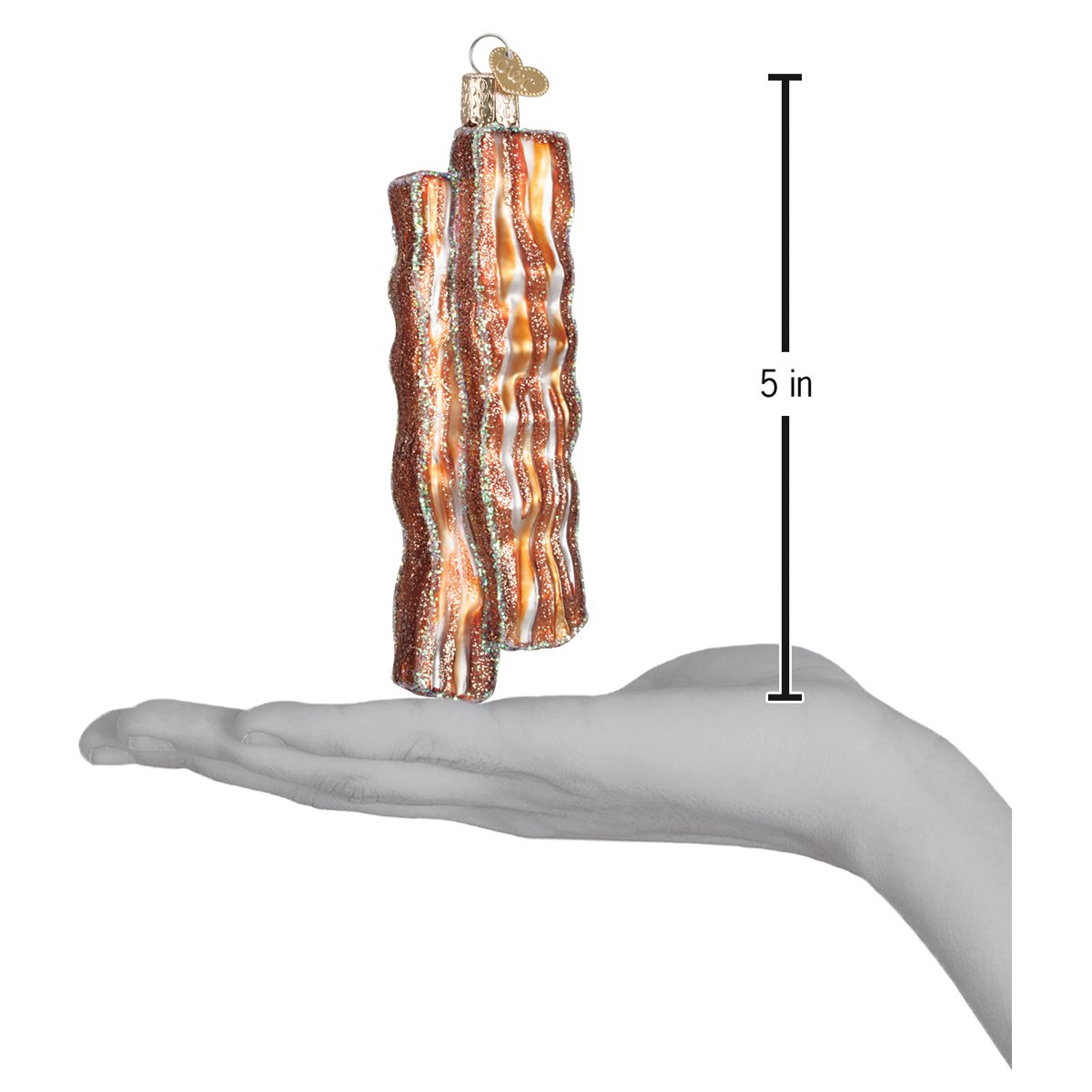 Bacon Strips Ornament - themonogram manor