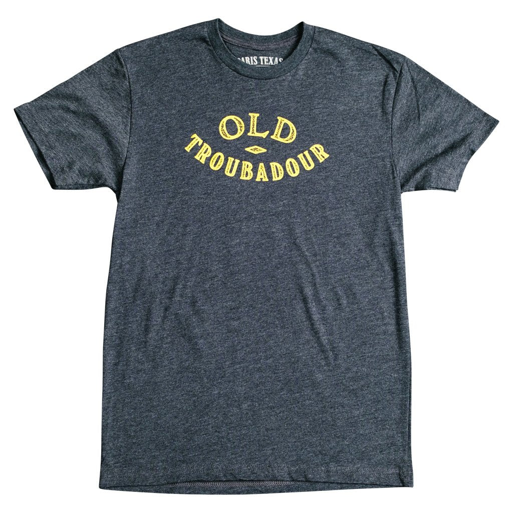 Old Troubadour T-Shirt - Charcoal - themonogram manor