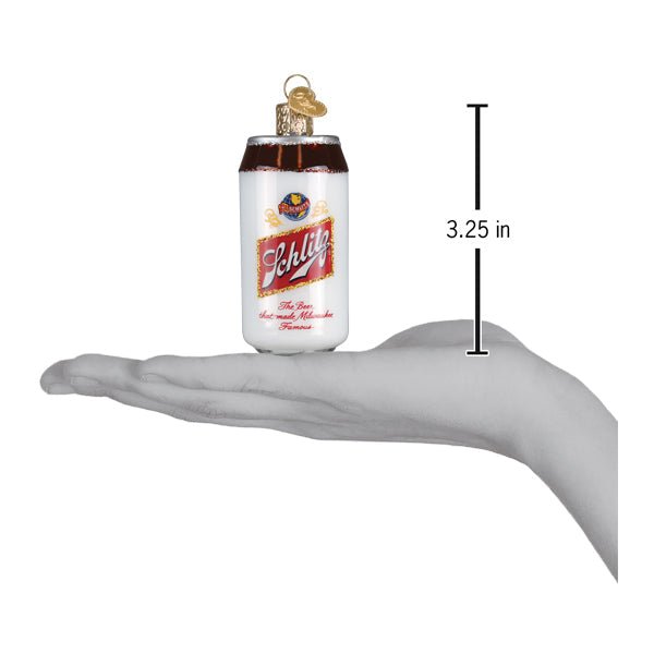 Schlitz Beer Can Ornament - themonogram manor