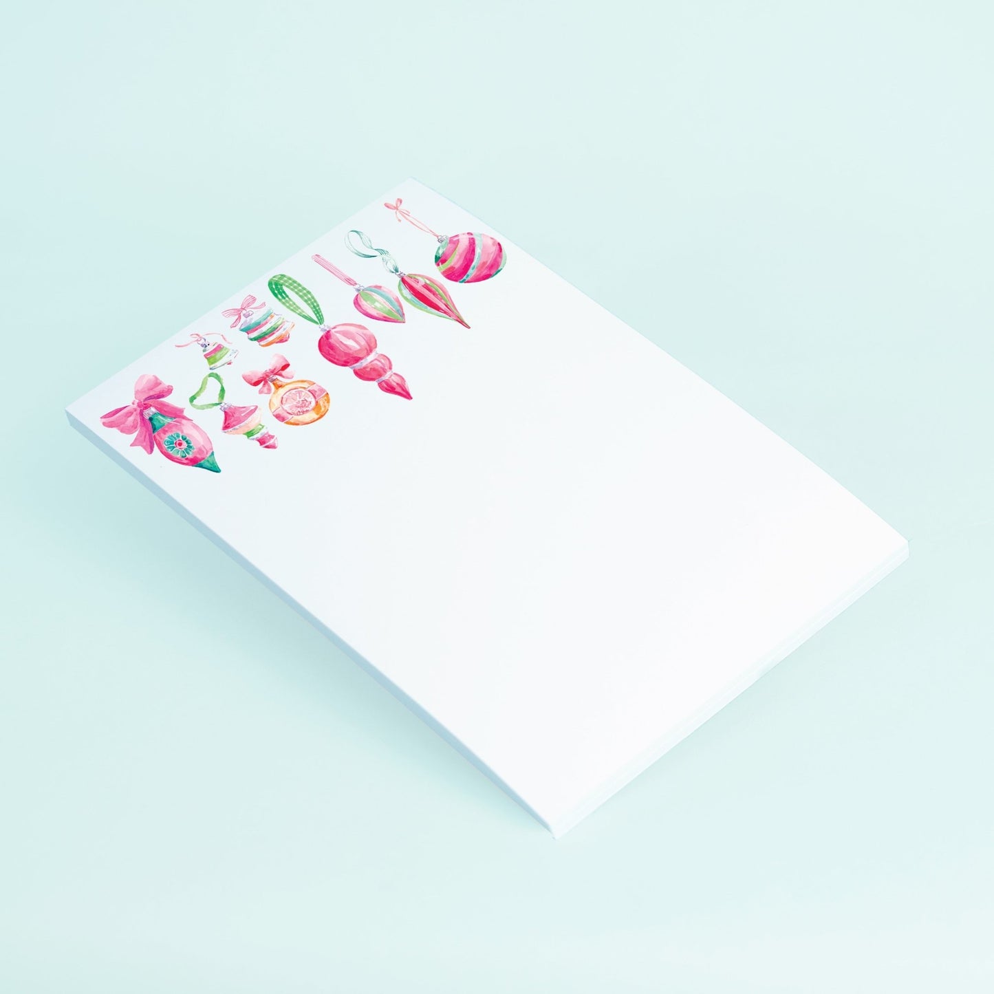 Vintage Ornaments Notepad - themonogram manor