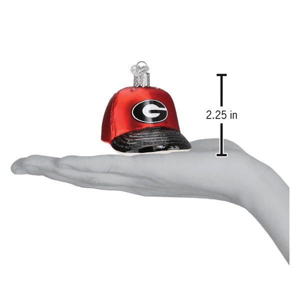 Georgia Baseball Cap Ornament - themonogram manor
