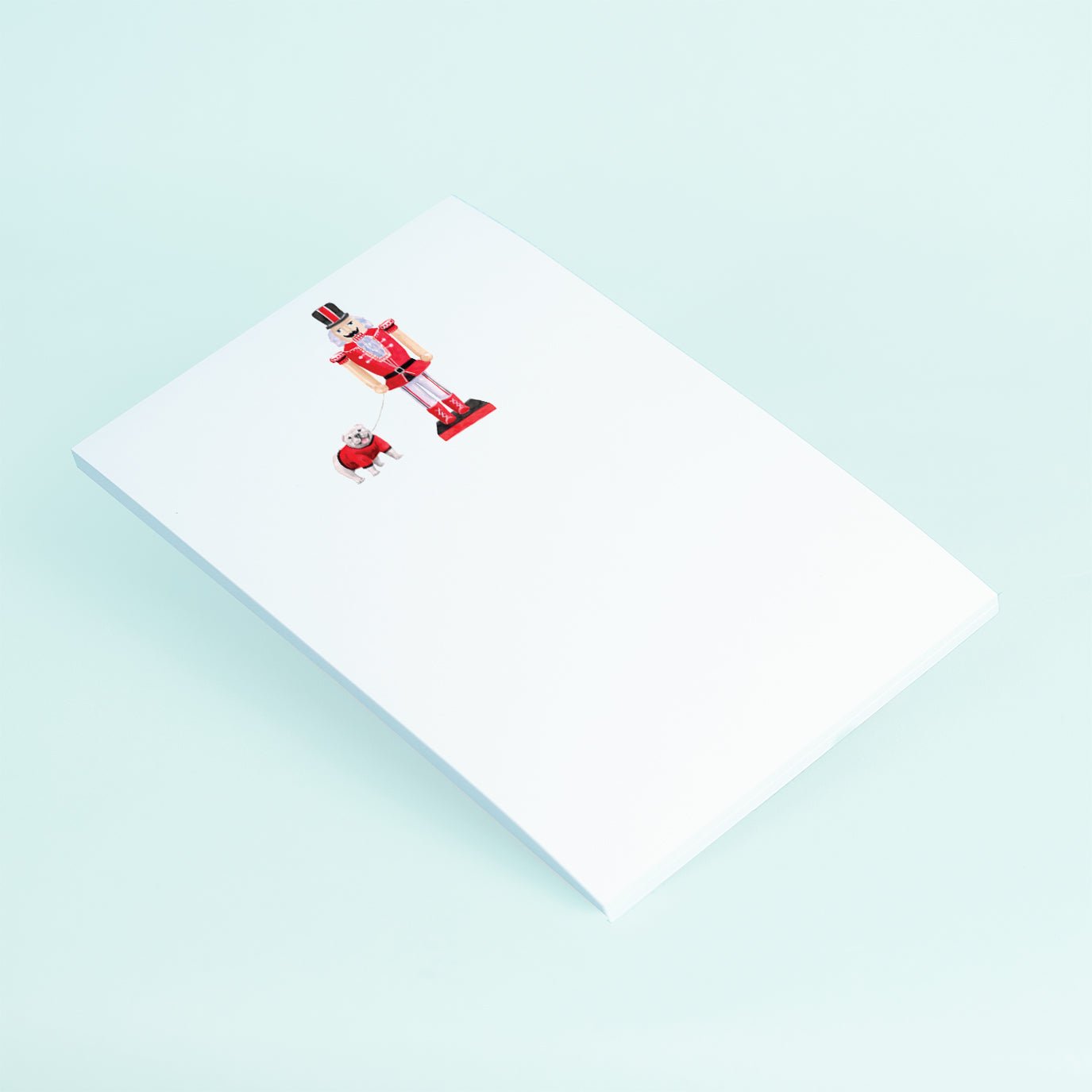 Athens Nutcracker Notepad - themonogram manor