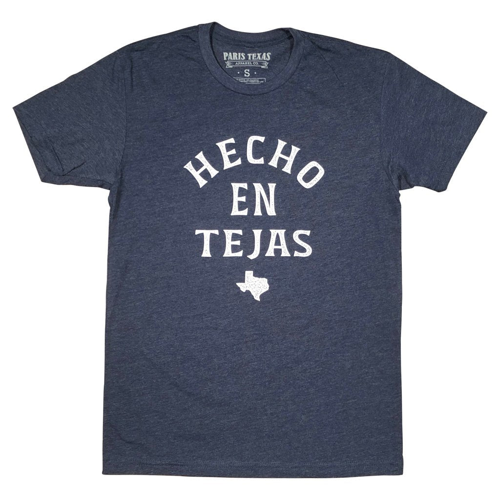 Hecho En Tejas T-Shirt - Midnight Navy - themonogram manor