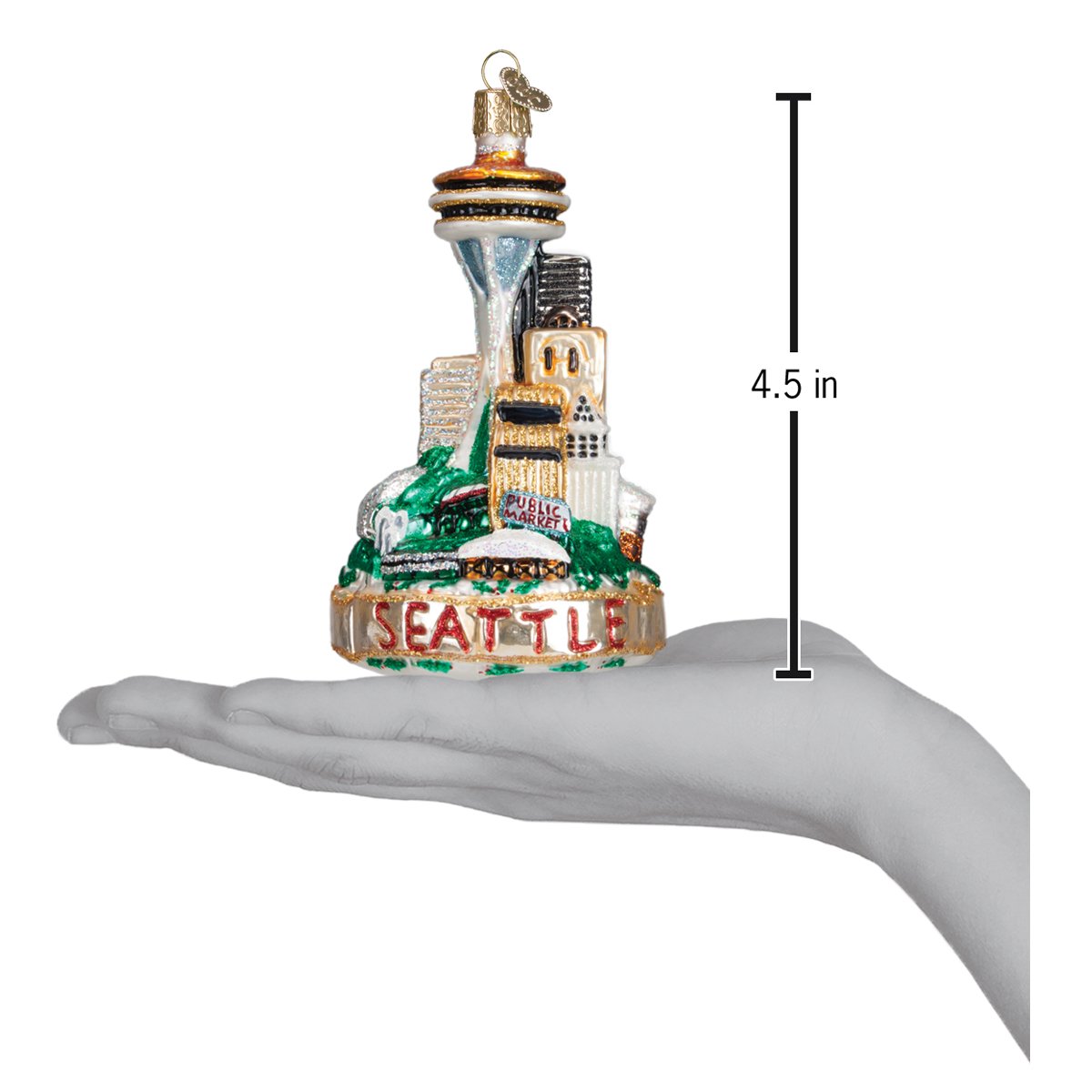 Seattle Skyline Ornament - themonogram manor