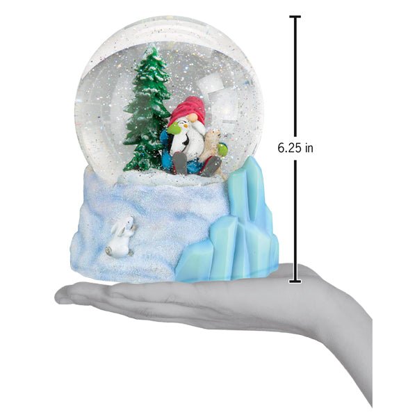 Winter Arctic Gnome Snow Globe - themonogram manor