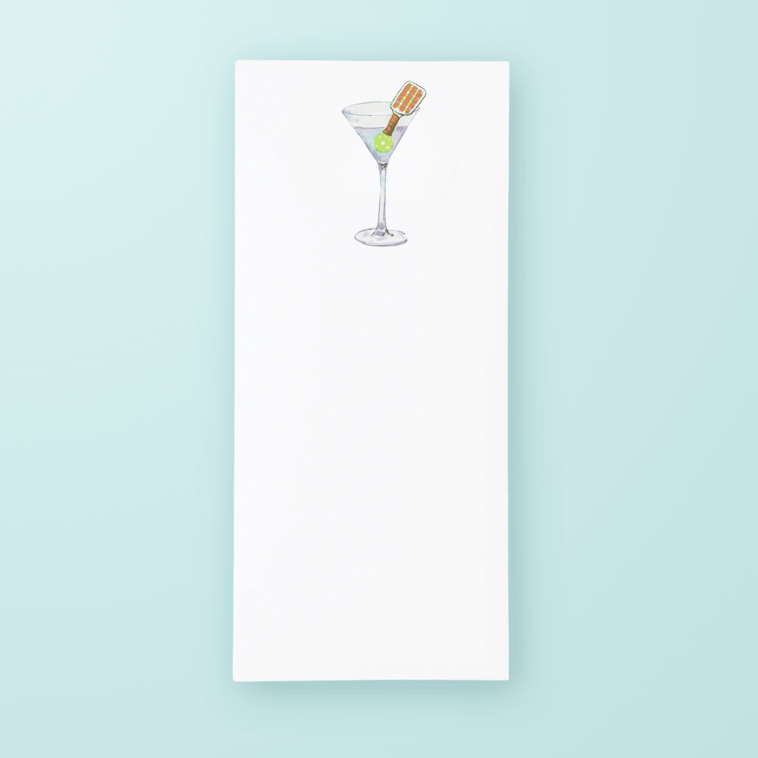 Pickleball Cocktail List Pad - themonogram manor
