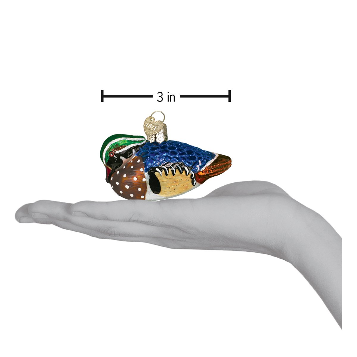 Wood Duck Christmas Ornament - #themonogram manor #