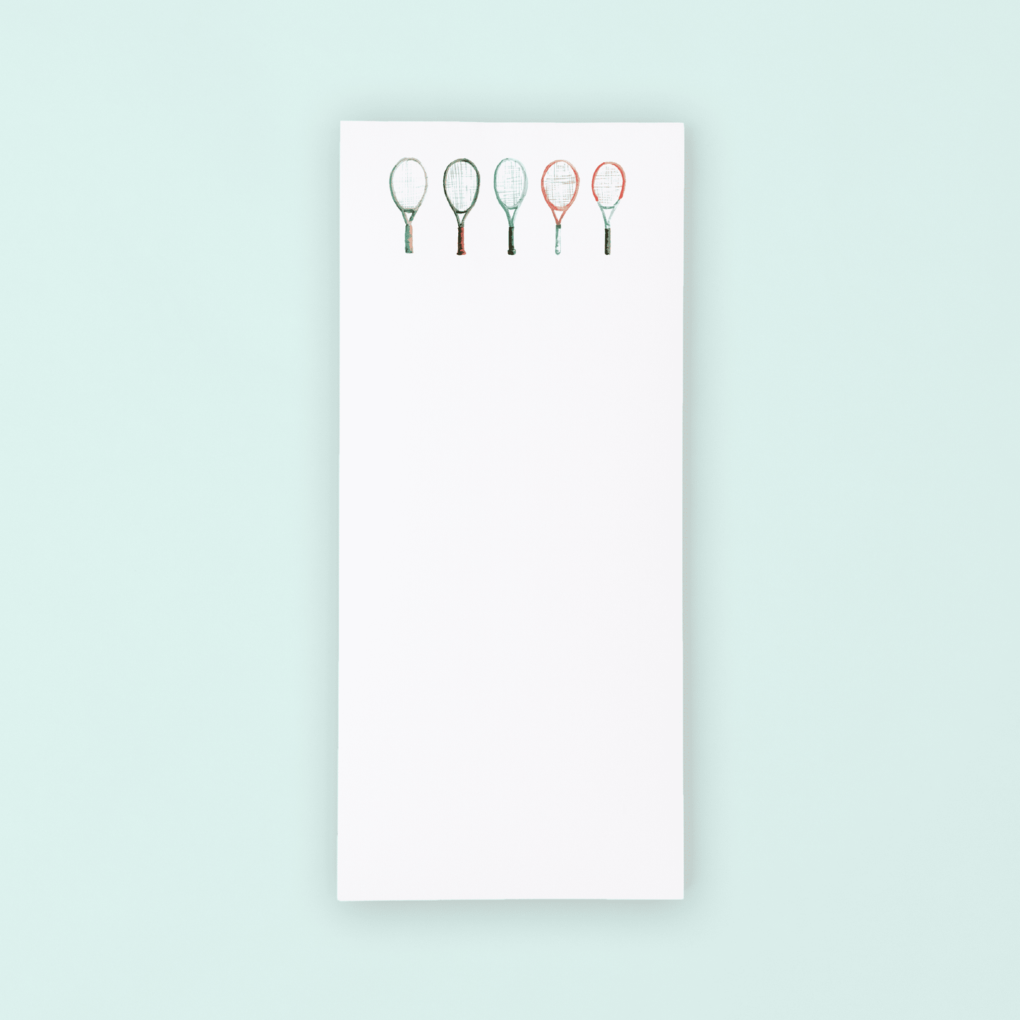 Tennis Rackets Lists Pad - themonogram manor
