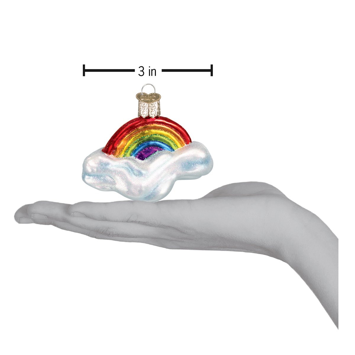 Rainbow Ornament - #themonogram manor #