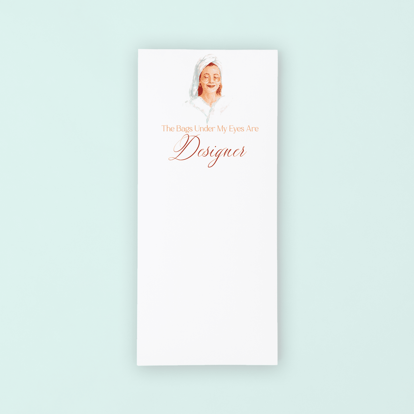 Gold Patches List Pad - themonogram manor