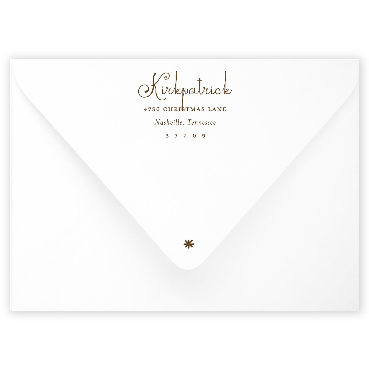 marmalade merry christmas drip holiday card - themonogram manor