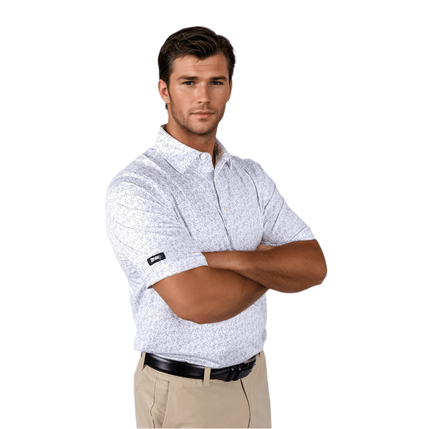 State of Michigan Men's Polo - themonogram manor