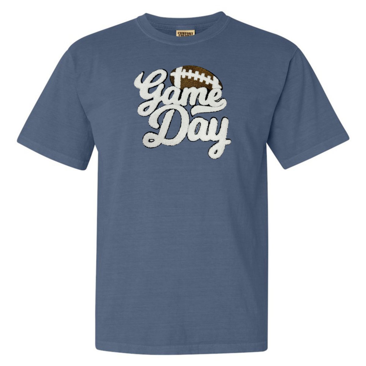 Football 'Game Day' Letter Patch T-Shirt - themonogram manor